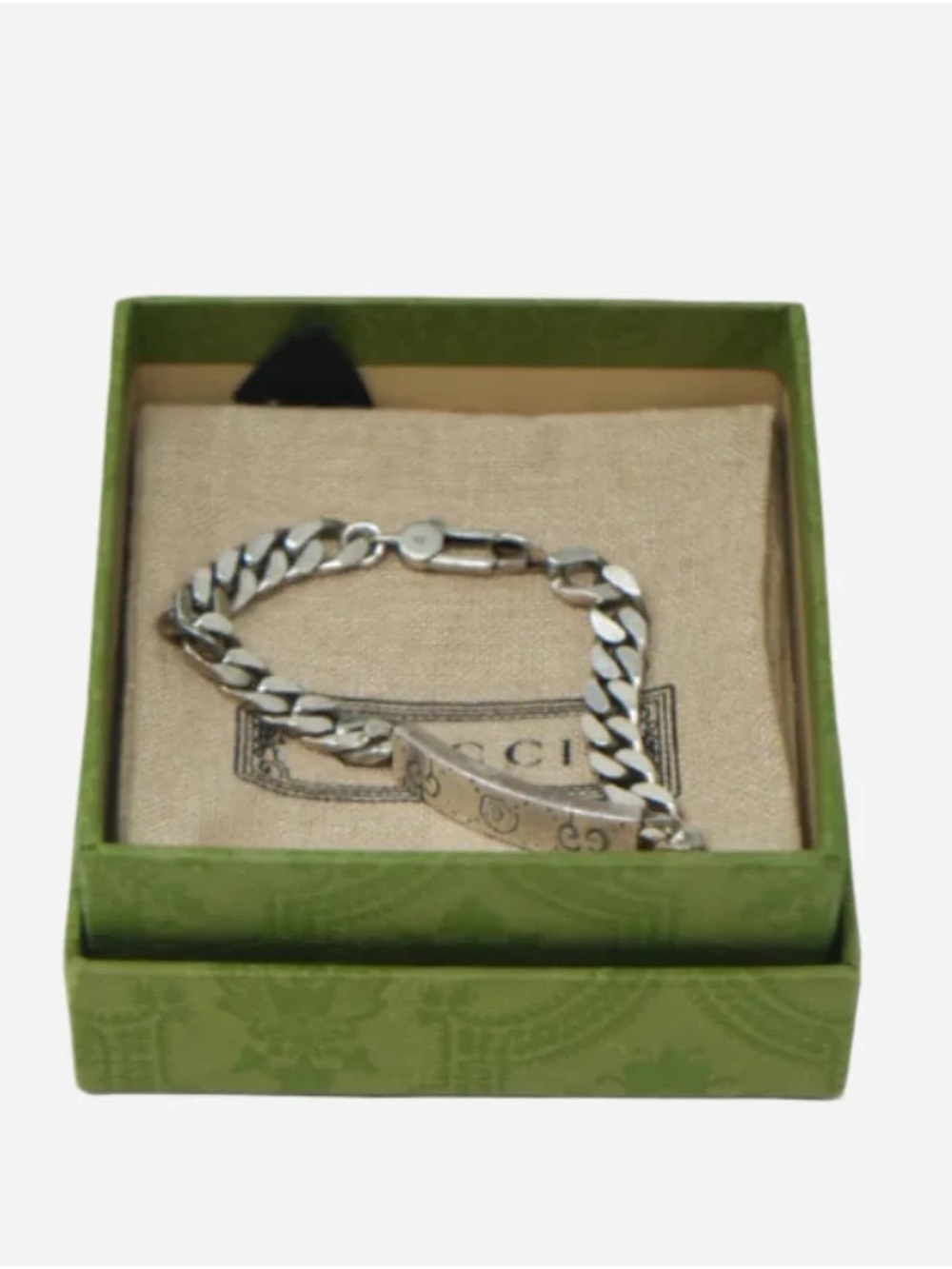 Gucci GucciGhost chain bracelet 925 Silver